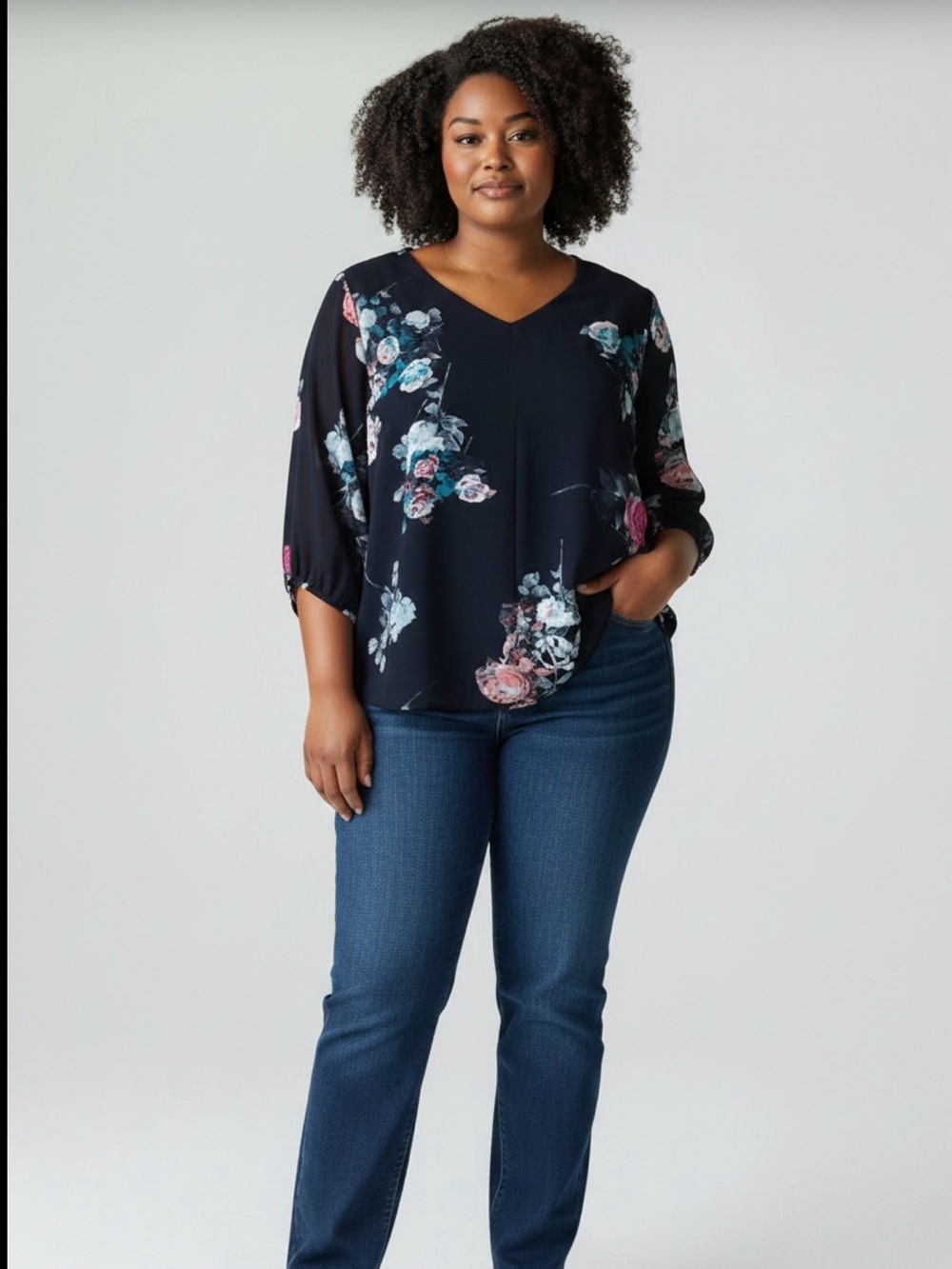 DR 2 plus sized blouse